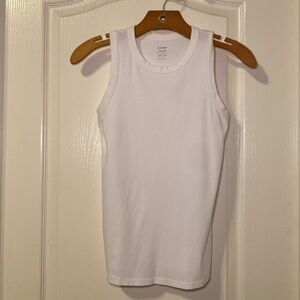 Old Navy Women's Classic White Tank Top Size XS EUC